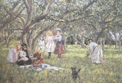 James Charles The Picnic (nn02) Norge oil painting art